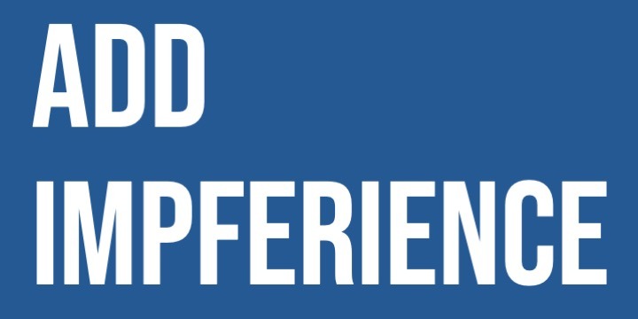 Brand claim change from 'add experience' to 'add impferience' or 'add vaccinience'