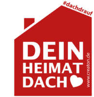 Logo Rot, Social Media Kampagne Heimatdach #dachdrauf